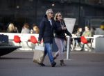 Amsterdam 14 maart 2016 
Jaap Jongbloed met zijn nieuwe vriendin Paola Goldsteen.