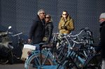 Amsterdam 14 maart 2016 
Jaap Jongbloed met zijn nieuwe vriendin Paola Goldsteen.