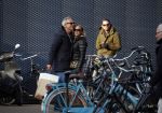 Amsterdam 14 maart 2016 
Jaap Jongbloed met zijn nieuwe vriendin Paola Goldsteen.