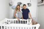Hilversum 14 april 2016
Jaap Reesema en zijn zwangere vriendin Kim Kotter in de babykamer.