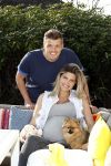Hilversum 14 april 2016
Jaap Reesema en zijn zwangere vriendin Kim Kotter in de babykamer.