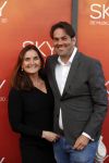Amsterdam  3 april 2016
Premiere musical Sky in het Amsterdam theater.
Jean Luc Zeguers met vrouw