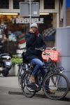 Amsterdam 11 maart 2016
Jimmy Geduld bellend op straat.