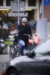 Amsterdam 11 maart 2016
Jimmy Geduld bellend op straat.