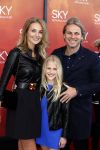 Amsterdam  3 april 2016
Premiere musical Sky in het Amsterdam theater.
Kelly Weekers met Day en John Ewbank