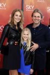 Amsterdam  3 april 2016
Premiere musical Sky in het Amsterdam theater.
Kelly Weekers met Day en John Ewbank