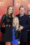 Amsterdam  3 april 2016
Premiere musical Sky in het Amsterdam theater.
Kelly Weekers met Day en John Ewbank