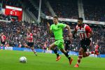 Eindhoven, 20 Maart 2016 Kompetitiewedstrijd PSV-AJAX, eindstand 0-2
Jurgen Locadia  in duel met Joel Veltman