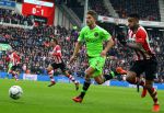 Eindhoven, 20 Maart 2016 Kompetitiewedstrijd PSV-AJAX, eindstand 0-2
Jurgen Locadia  in duel met Joel Veltman