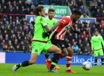 Eindhoven, 20 Maart 2016 Kompetitiewedstrijd PSV-AJAX, eindstand 0-2
Jurgen Locadia  in duel met Mitchell Dijks