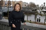 Amsterdam 21 maart 2016 Strong woman award in het amstel Hotel. 
Justine Pelmelay