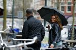 Amsterdam 22 maart 2016 
Ruud Gullit met zijn vriendin Karin de Rooij in Amsterdam zuid