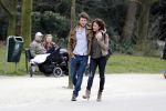 Amsterdam 2 april 2016
Katja Schuurman en haar vriend Freek v Noortwijk in het vondelpark.