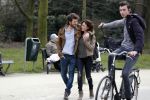 Amsterdam 2 april 2016
Katja Schuurman en haar vriend Freek v Noortwijk in het vondelpark.