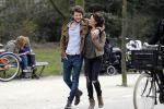 Amsterdam 2 april 2016
Katja Schuurman en haar vriend Freek v Noortwijk in het vondelpark.