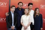 Amsterdam  3 april 2016
Premiere musical Sky in het Amsterdam theater.
Kees Abrahams met gezin