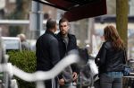 Amsterdam 22 maart 2016 
Kevin Strootman met zijn vriendin Thara Pols op de cornelis schuytstraat. Kevin en Ruud Gullit