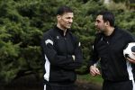 Rotterdam 13 april 2016
Life after Football LAF Voet golf met oa Eljero Elia Najib Amhali Pierre v Hooijdonk Fajah Lourens Joelle Witschge Ramon Beuk Evgeniy Levchencko Michael Mols Romano Denneboom Kahlid Boularouz en de organisatoren Regi Blinker enSoufian Asafiati