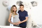 Hilversum 14 april 2016
Jaap Reesema en zijn zwangere vriendin Kim Kotter in de babykamer.