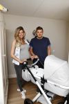 Hilversum 14 april 2016
Jaap Reesema en zijn zwangere vriendin Kim Kotter in de babykamer.