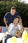 Hilversum 14 april 2016
Jaap Reesema en zijn zwangere vriendin Kim Kotter in de babykamer.