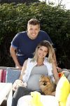 Hilversum 14 april 2016
Jaap Reesema en zijn zwangere vriendin Kim Kotter in de babykamer.