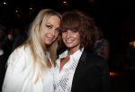 Amsterdam 3 april 2016
Premiere musical Sky in het Amsterdam theater.
Leontine Borsato met vriendin Astrid v d Bosch