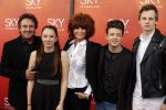 Amsterdam  3 april 2016
Premiere musical Sky in het Amsterdam theater.
Marco Borsato met zijn vrouw Leontine en kinderen Luca Senna en Jada