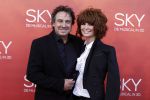 Amsterdam  3 april 2016
Premiere musical Sky in het Amsterdam theater.
Marco Borsato met zijn vrouw Leontine en kinderen Luca Senna en Jada
