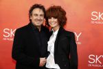 Amsterdam  3 april 2016
Premiere musical Sky in het Amsterdam theater.
Marco Borsato met zijn vrouw Leontine en kinderen Luca Senna en Jada
