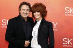 Amsterdam  3 april 2016
Premiere musical Sky in het Amsterdam theater.
Marco Borsato met zijn vrouw Leontine en kinderen Luca Senna en Jada