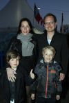 Amsterdam 17 maart 2016
Premiere circus du soleil bij amsterdam arena.
Liesbeth Staats, partner Jasper Henderson en kinderen David en Louis