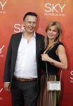 Amsterdam  3 april 2016
Premiere musical Sky in het Amsterdam theater.
Marcel Stolk met vrouw