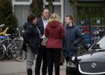 Amsterdam 22 maart 2016 
Marjolein Touw met vriend en .... bij nieuwe auto.