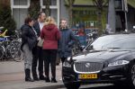 Amsterdam 22 maart 2016 
Marjolein Touw met vriend en .... bij nieuwe auto.