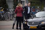 Amsterdam 22 maart 2016 
Marjolein Touw met vriend en .... bij nieuwe auto.