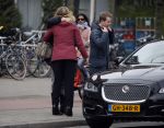 Amsterdam 22 maart 2016 
Marjolein Touw met vriend en .... bij nieuwe auto.