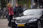 Amsterdam 22 maart 2016 
Marjolein Touw met vriend en .... bij nieuwe auto.