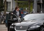Amsterdam 22 maart 2016 
Marjolein Touw met vriend en .... bij nieuwe auto.