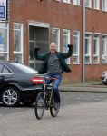 Amsterdam 21 maart 2016  
Maxim hartman op de fiets