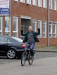 Amsterdam 21 maart 2016  
Maxim hartman op de fiets