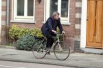 Amsterdam 6 april 2016 
Michiel Romeyn op de fiets