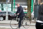 Amsterdam 6 april 2016 
Michiel Romeyn op de fiets