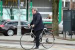 Amsterdam 6 april 2016 
Michiel Romeyn op de fiets