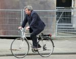 Amsterdam 6 april 2016 
Michiel Romeyn op de fiets