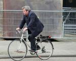 Amsterdam 6 april 2016 
Michiel Romeyn op de fiets