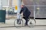 Amsterdam 6 april 2016 
Michiel Romeyn op de fiets