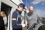 Zandvoort 20 april 2016
Persconferentie Max Verstapen ivm race event ism met Circuitpark Zandvoort en Jumbo.
Prins Bernhard Junior Jos Verstappen en Frits v Eerd waren aanwezig. ook max zijn vriendin Mikaela Ahlin Kottulinsky was ook aanwezig
