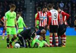 Eindhoven, 20 Maart 2016 Kompetitiewedstrijd PSV-AJAX, eindstand 0-2
Mitchell Dijks