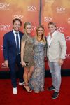 Amsterdam  3 april 2016
Premiere musical Sky in het Amsterdam theater.
Nicolette van Dam met man Bas Smit